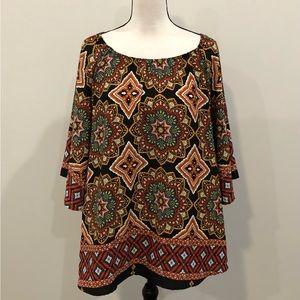 Vision Print Blouse